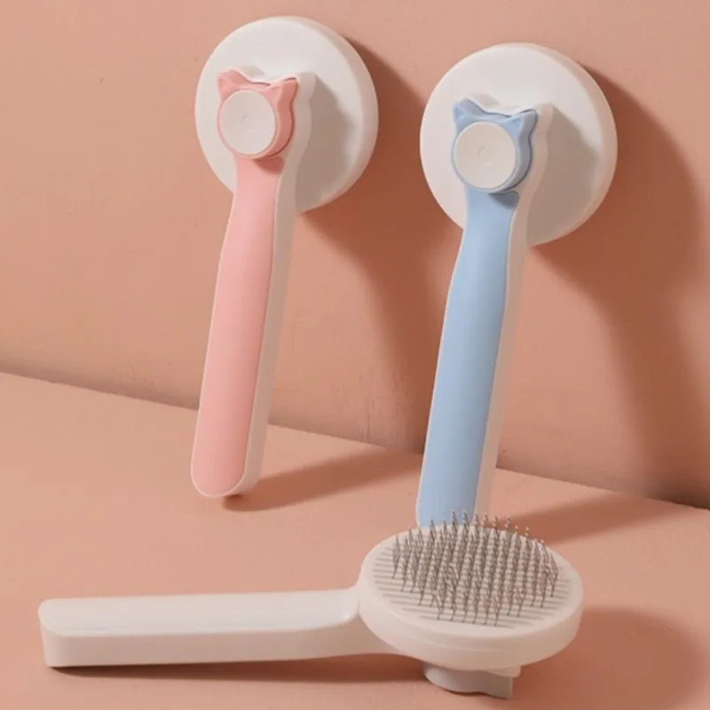 Self-Cleaning Slicker Brush