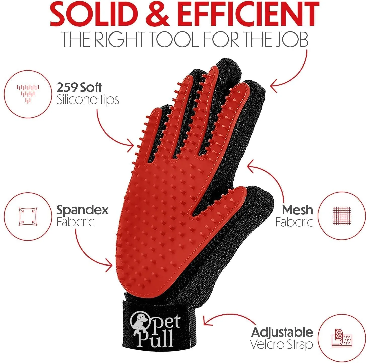 Grooming Glove Set